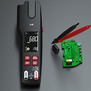 [Hot Item] U6 Digital Clamp Meter Fork USB Rechargeable Automatic Multimeter T-RMS AC/DC 600A Current Resistance Capacitance Tester