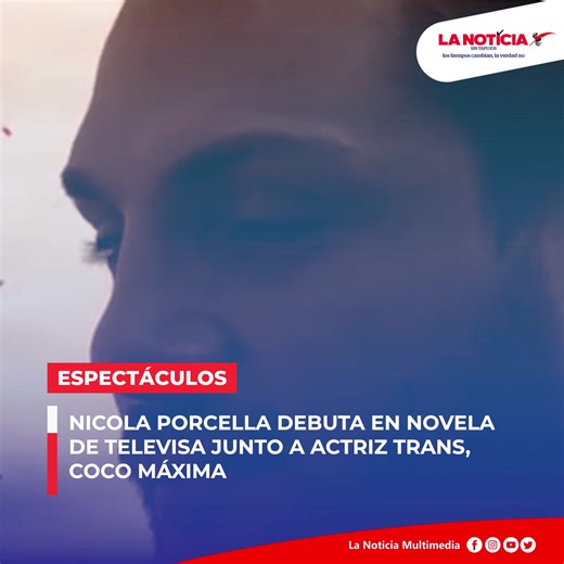 🔴 #Espectáculos || Nicola Porcella debuta en novela de Televisa junto a actriz trans, Coco Máxima Nicola Porcella está próximo a aparecer como uno de los personajes de la novela 'El amor no tiene receta', producida por Televisa. En uno de los avances se ve al peruano a punto de besar a su pareja en la ficción, quien es interpretada por la actriz transgénero Coco Máxima. ¿Qué opinas? 😯 . . . #NicolaPorcella #Televisa #CocoMáxima #Producciónmexicana #Espectáculos #viral #fyp | La Noticia Perú