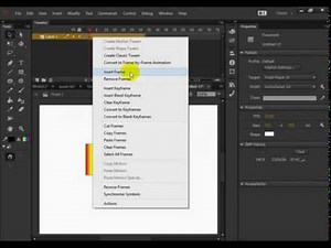Adobe Flash Professional CC 2014 Animation1-Working with classic tween animation part 1