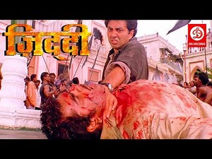 Sunny Deol Last Fight Scenes | Ziddi Bollywood Action Movies | Action Scenes in Movies