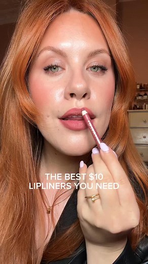 I swear people are gate keeping how good this affordable lipliners are!! Product: @maybelline lifterliner in on it, out of line, line leader, peaking, line leader, big lift, fine line, cross the line & main character #maybelline #lipliner #bestlipliner #affordablemakeup #makeupreview | Claire Bridgett
