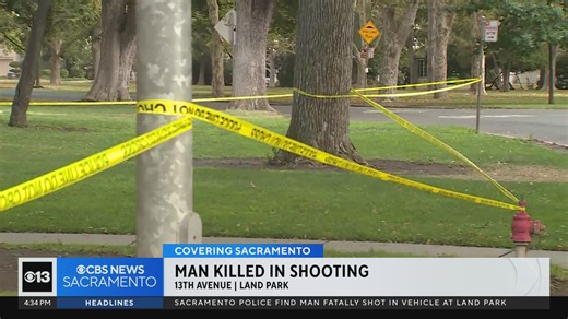 Man found fatally shot in vehicle at Sacramento's William Land Park