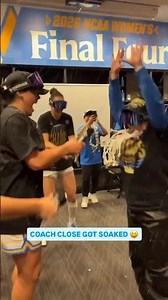 😂 Locker room after UCLA won Natty | March Madness Final Four Women's College Basketball Bruins