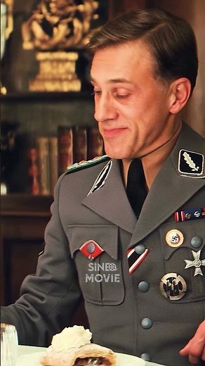 Hans Landa and Shosanna Restaurant Scene