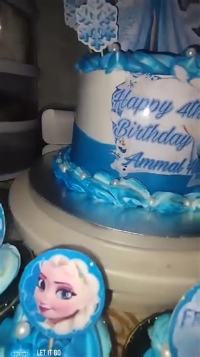 Frozen theme cake #homemade #fypchallenge #reelsviralシfb | Bakes Noisette