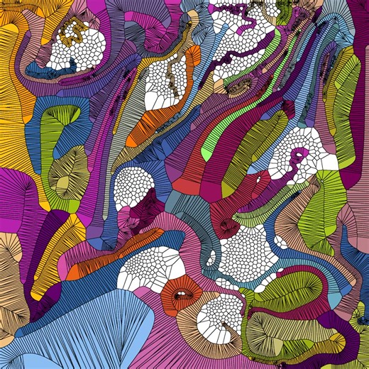 fingerprint #touchdesigner #glitchmachine #workisplay #gnr8 #perlincalling #mathintops #pixelmath #doitintops #vectors #uvmath #searchoptimization #sensors #collision #particles #substeps #jfa #voronoi | Paketa12