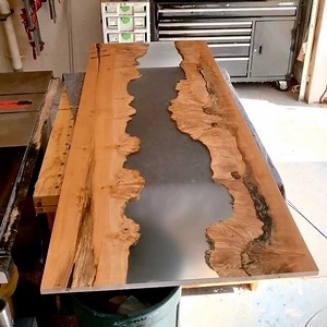 First coat of @osmo_usa going on  | Woodbee Woodworks | Facebook