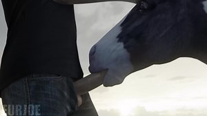 human male animation sex with mare - Cartoon Porn