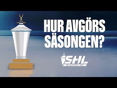Så spelas SM-slutspelet och kvalspelet 2025!