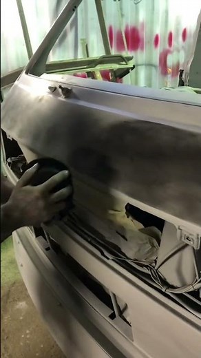 Check out the dry guide coat technique #guidecoat #mirka #respray