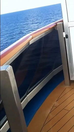 Wrap around balcony...Vista suite #8466 Carnival Magic