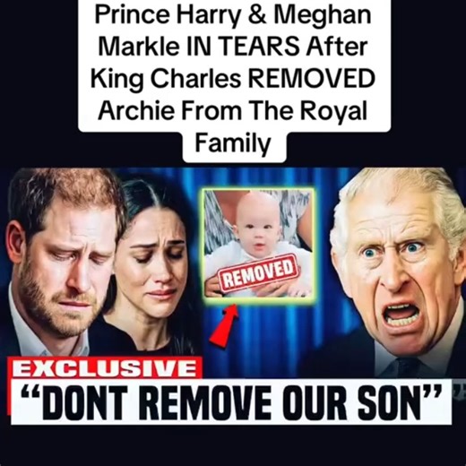 Prince Harry and Meghan Devastated as King Charles Strips Archie of Royal Status #meghanmarkle #princeharry #royalfamily | Breaking Royal 26