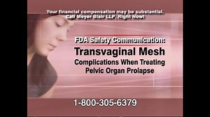 Meyer Blair TV Spot, 'Mesh Implant'