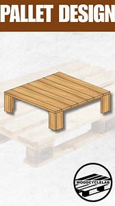 DIY Pallet Coffee Table PDF - Etsy Canada