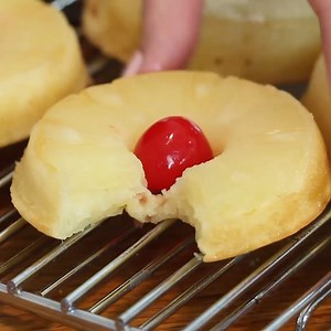 Caramelized Pineapple Donuts