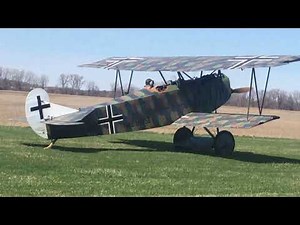 Fokker DVII 7756J First flight of 2023
