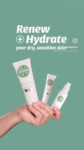 Renew hydrate your sensitive skin with DermaVeen’s face range. | DermaVeen