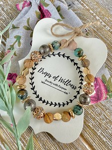 Diffuser Bracelet, Aromatherapy Jewelry, Natural Stone, the Margie - Etsy