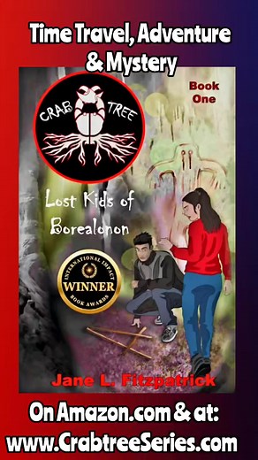 www.crabtreeseries.com #crabtree #preteenadventure #TimeTravel #kidsbook #mystery | Jane Lindemuth Fitzpatrick