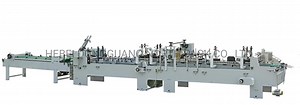 [Hot Item] High Speed Automatic Bottom Lock Pre-fold Gluing Machine