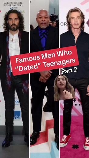 76K views · 286 reactions | Here’s part two of full grown men who “dated” teenagers. #russellbrand #drdre #rickspringfield #jerryleelewis #celebrityhistory | BuzzFeed Australia | Facebook