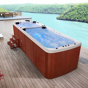 [Hot Item] Outdoor Endless Swim Spas Pool Sexy Massage SPA Bath Hydro SPA Pool