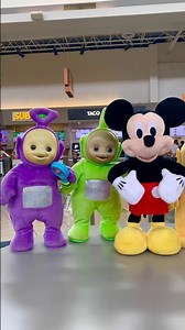 Mickey Mouse and the Teletubbies