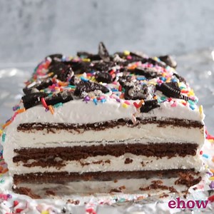 4.7K views · 12 reactions | Chill out with a trio of sweet, delicious homemade ice cream cake recipes that will delight dessert-lovers of all ages. DIY: https://to.ehow.com/IceCreamCake | ehow | Facebook