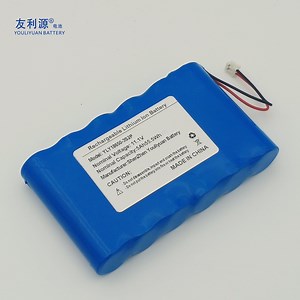 [Hot Item] Battery Factory 3s2p 11.1V 12V 5ah 18650 Portable Lithium Battery Pack for Home Appliance LED Lights