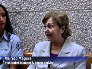 Irish Nobel laureate faces top Israeli court to appeal ban