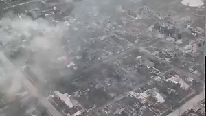 Ukrainian tank shoots through a building to destroy a Russian BMP behind it. Bet the gunner yelled "Kobe!" as he took the shot. | World Military Photos.