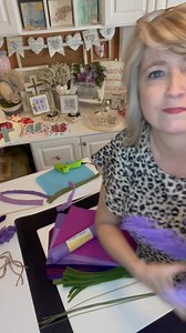 3.9K views · 46 reactions | One minute felt LOOPY LAVENDER flowers.  DiyDreaming with Hiedi Scott | DiyDreaming | Facebook