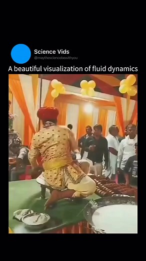 Fluid dynamics God mode.When you pour milk between containers and swirl it, you’re seeing fluid dynamics in action. The swirling motion creates vortices due to vis | Mariano Koepp