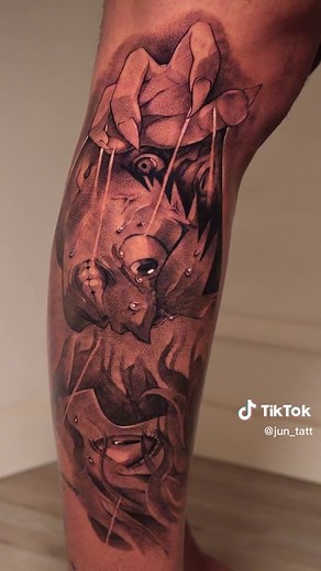 Hunter x Hunter Sleeve Tattoo Progress