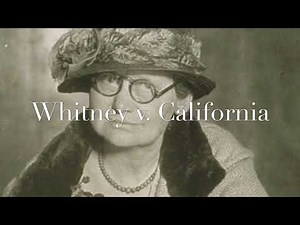 Roger B. Taney & Whitney v. California