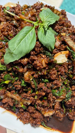 1.6K views · 21 reactions | Thai Basil  Pork This is my take on...