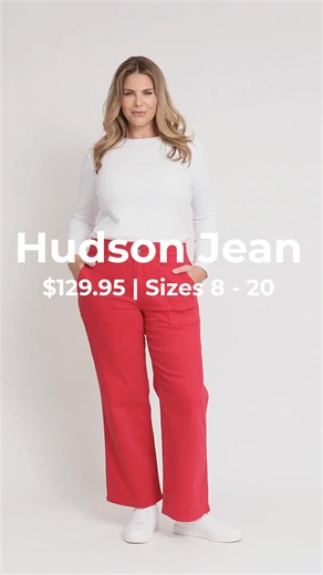 You’ve tried countless pairs of jeans — now meet the one that finally fits! The Hudson Wide Lega Jean is made for women of all shapes and sizes. ✔️ Flattering fit ✔️ Premium stretch denim ✔️ Comfort that lasts all day Designed to celebrate your shape — not squeeze it. These are the jeans you’ll want in every wash. ✨ Become a VIP & receive $20 off 📦 Free shipping & easy returns. | Rodney Clark
