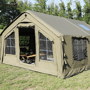 [Hot Item] Luxury Style Oxford Air Inflatable Tent with Waterproof Cotton Fabric for Outdoor Camping