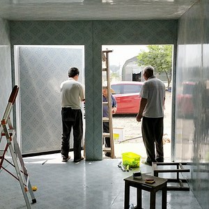 [Hot Item] Insulation Materials for Freezers Rock Wool EPS Polyurethane Galvanized Sandwich Cold Room Food Storage Insulation Wall Panel