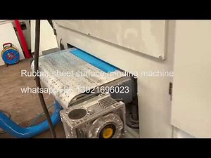 Rubber sheet surface grinding machine/Rubber sheet buffing machine/rubber tile polishing machine