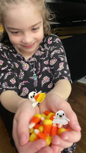 We just can’t understand why some people think candy corn is gross! 👻 Find and use these ghostie stickers by searching MOCHIMOCHILAND in your stickers tab 👻 | Mochimochi Land