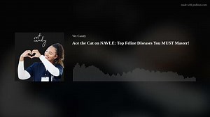 In this episode, we dive into the essential feline diseases you need to know for the NAVLE exam. From common conditions like feline lower urinary tract disease (FLUTD) and hypertrophic cardiomyopathy (HCM) to infectious diseases such as feline leukemia virus (FeLV) and feline immunodeficiency virus (FIV), we break down clinical signs, diagnostics, and treatment options. We'll also cover metabolic disorders like hyperthyroidism and diabetes mellitus, as well as dermatologic conditions such as rin