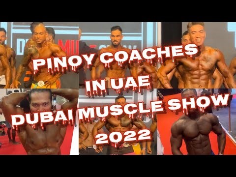 Dubai Muscle Show 2022 Pinoy Pride Body Builders in UAE