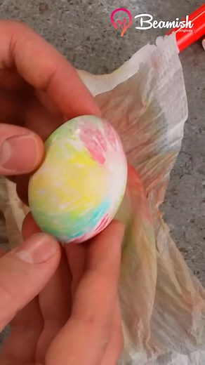 Easy Easter Egg Dyeing #easy #eggs #tricks-001 | Ginger Mays
