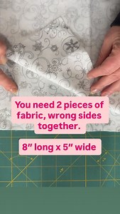 14 reactions | Last minute DIY Christmas gift idea and practice making button holes! #diychristmasgift #sewnchristmasgifts #sewmuchfunwithsue #sewingtutorial Free pattern download at: https://www.skool.com/sue-krasnow-2599/about?ref=748bd3067bd0458dbadf1b19d0b92d53 | Sue Krasnow | Facebook