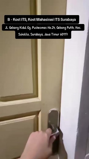 Kost ITS Surabaya Fasilitas Lengkap
