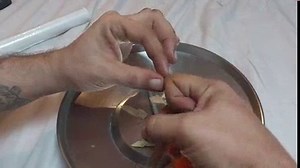 Figging training&period; Applying ginger to my submissive's anus for the first time&period;