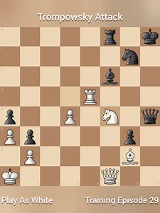 Trompowsky Attack ( Part 29 ) Play As White #ChessOpening #TrompowskyAttack | Chess Galleryan