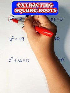 EXTRACTING SQUARE ROOTS‼️ #math #mathteachergon #mathreview #mathtutorials | Math Tutorials