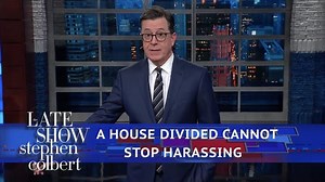 Stephen Colbert talks Al Franken, Roy Moore, other disappointing buttholes